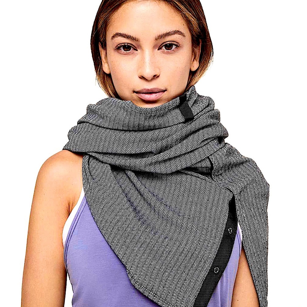 Ivivva Lululemon Vinyasa Scarf Rulu Space Dye Camo Multi Color